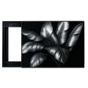 Capac tablou pentru contor electric, Naimeed D7299, mascare tablou electric, design modern si elegant, 40x50x2.8 cm, rama neagra Capac tablou pentru contor electric, Naimeed D7299, mascare tablou electric, design modern si elegant, 40x50x2.8 cm, rama neagra