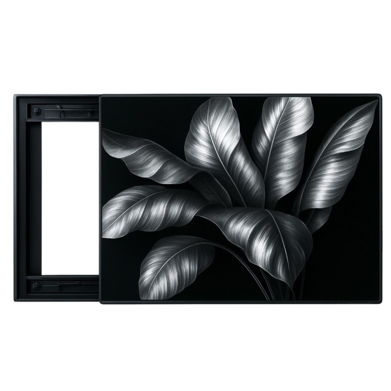 Capac tablou pentru contor electric, Naimeed D7305, mascare tablou electric, design modern si elegant, 50x60x2.8 cm, rama neagra Capac tablou pentru contor electric, Naimeed D7305, mascare tablou electric, design modern si elegant, 50x60x2.8 cm, rama neagra