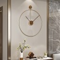 Ceas de perete, stil elegant, Metal, mecanism Silentios, D4165, 60 cm, Auriu Ceas de perete, stil elegant, Metal, mecanism Silentios, D4165, 60 cm, Auriu