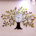 Ceas de perete, stil elegant, Metal, mecanism Silentios, D4188, 68*102 cm, Multicolor