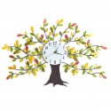 Ceas de perete, stil elegant, Metal, mecanism Silentios, D4188, 68*102 cm, Multicolor