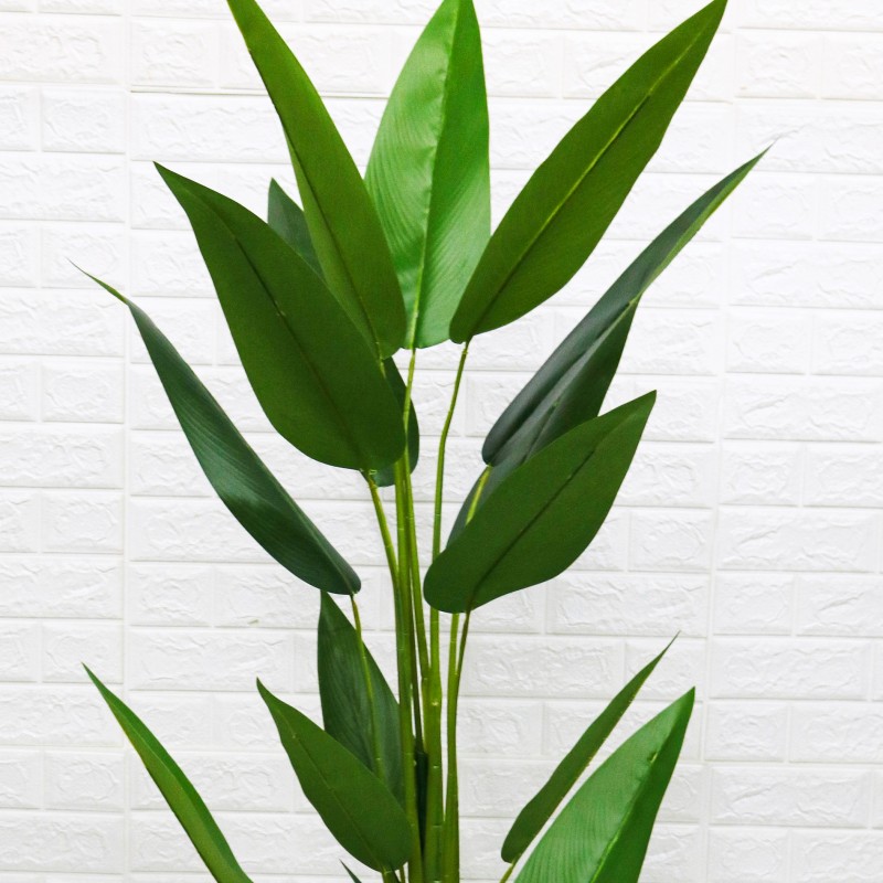 Planta artificiala, Canna fara ghiveci, D4244, 170cm, verde Planta artificiala, Canna fara ghiveci, D4244, 170cm, verde