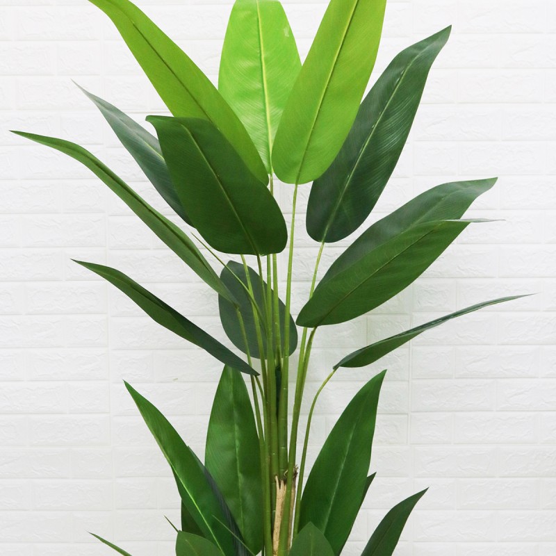 Planta artificiala, Canna fara ghiveci, D4245, 190cm, verde Planta artificiala, Canna fara ghiveci, D4245, 190cm, verde