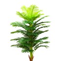 Planta artificiala, Palmier Areca fara ghiveci, 36 frunze, D4257, 150cm, verde