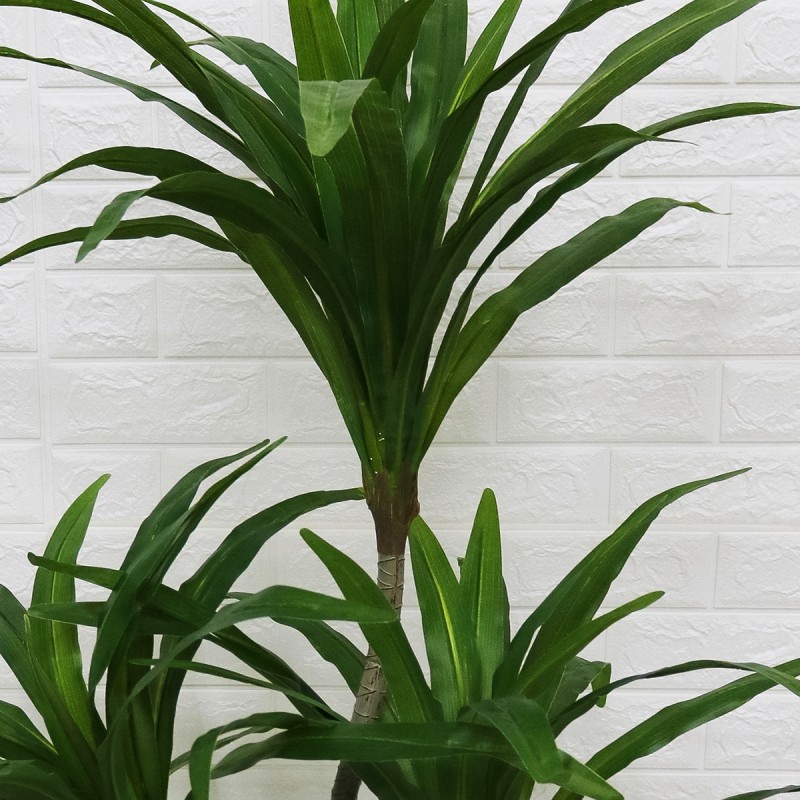 Planta artificiala, Dracaena fara ghiveci, D4261, 140cm, verde Planta artificiala, Dracaena fara ghiveci, D4261, 140cm, verde