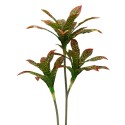 Planta artificiala, Dracaena fara ghiveci, D4266, 140cm, verde/rosu