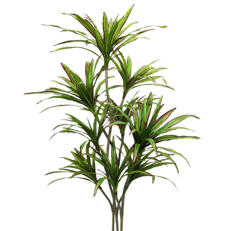 Planta artificiala, Dracaena fara ghiveci, D4277, 204cm, verde/rosu Planta artificiala, Dracaena fara ghiveci, D4277, 204cm, verde/rosu