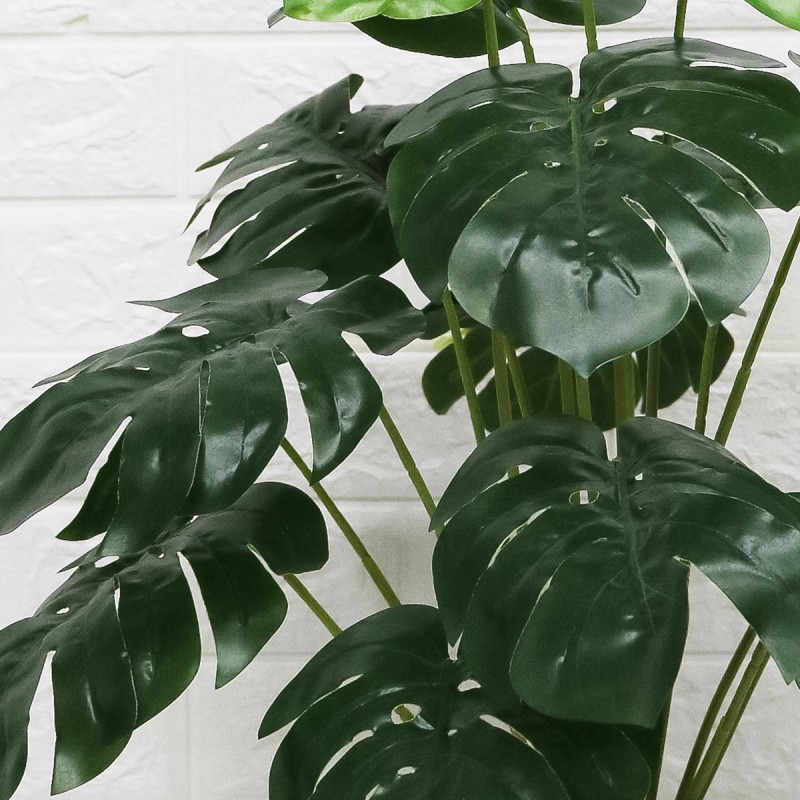 Planta artificiala, Monstera fara ghiveci, D4283, 75cm, verde