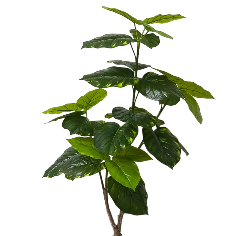Planta artificiala, Rohdea fara ghiveci, D4291, 120cm, verde