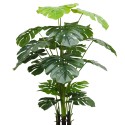 Planta artificiala, Monstera fara ghiveci, 21 frunze, D4293, 170cm, verde