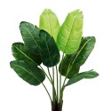 Planta artificiala, Ravenala fara ghiveci, 9 frunze, D4298, 120cm, verde Planta artificiala, Ravenala fara ghiveci, 9 frunze, D4298, 120cm, verde