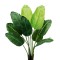Planta artificiala, Ravenala fara ghiveci, 9 frunze, D4298, 120cm, verde