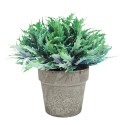 Planta Artificiala cu Ghiveci, D4955, Turcoaz Planta Artificiala cu Ghiveci, D4955, Turcoaz