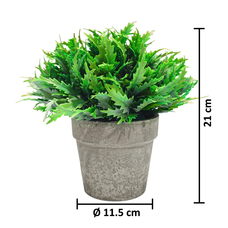 Planta Artificiala cu Ghiveci, D4955, Verde Planta Artificiala cu Ghiveci, D4955, Verde