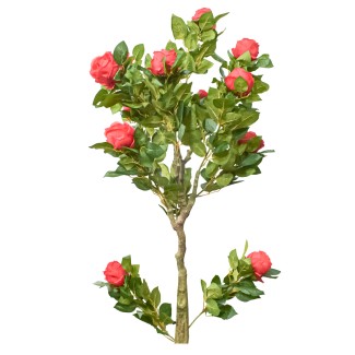 Copac artificial, Trandafir fara ghiveci, Naimeed D5611, 125x65 cm, Rosu Copac artificial, Trandafir fara ghiveci, Naimeed D5611, 125x65 cm, Rosu