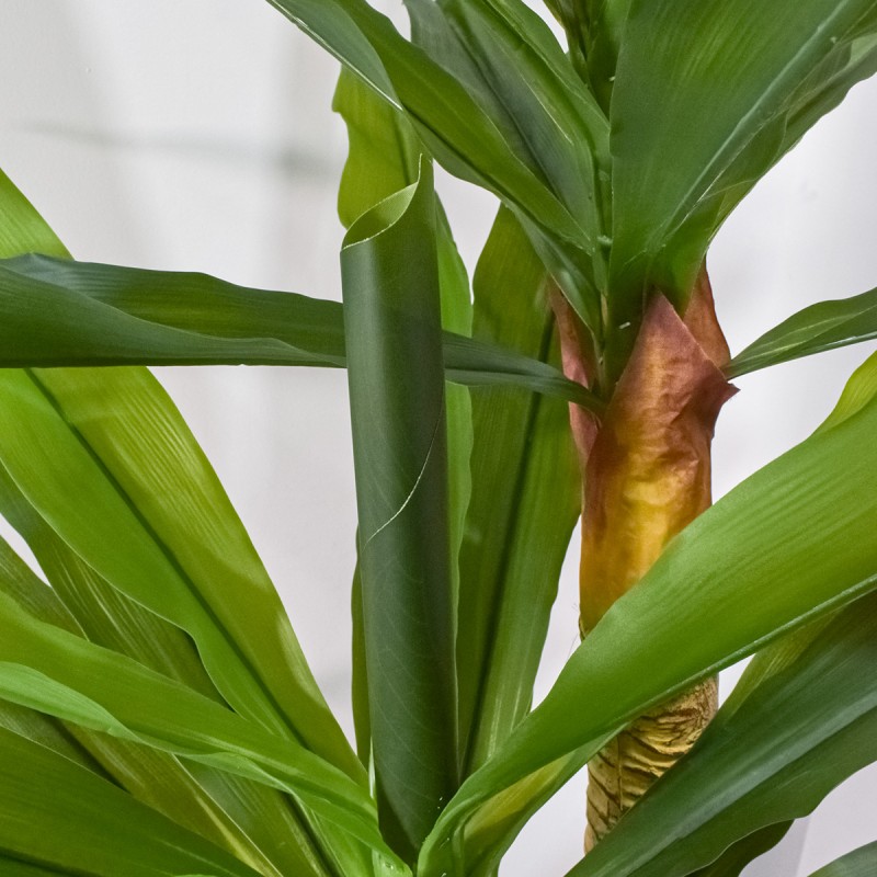 Copac artificial, Dracaena fara ghiveci, Naimeed D5612, 166x100 cm, Verde Copac artificial, Dracaena fara ghiveci, Naimeed D5612, 166x100 cm, Verde