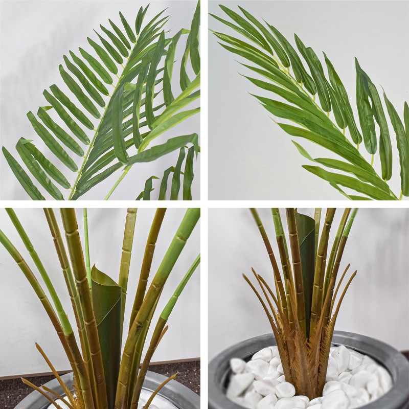 Planta artificiala, Areca fara ghiveci, Naimeed D5643, 189x135 cm, Verde Planta artificiala, Areca fara ghiveci, Naimeed D5643, 189x135 cm, Verde