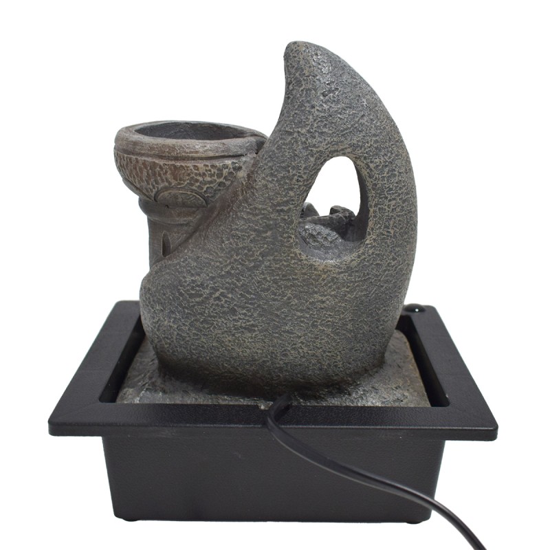 Fantana arteziana, Feng Shui, LED, pompa submersibila, Naimeed D5054, 23x18x29cm Fantana arteziana, Feng Shui, LED, pompa submersibila, Naimeed D5054, 23x18x29cm