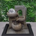 Fantana arteziana, Feng Shui, LED, pompa submersibila, Naimeed D5055, 23x18x28cm