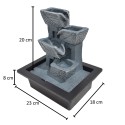 Fantana arteziana, Feng Shui, LED, pompa submersibila, Naimeed D5065, 23x18x27cm Fantana arteziana, Feng Shui, LED, pompa submersibila, Naimeed D5065, 23x18x27cm