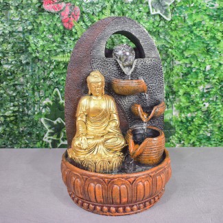 Fantana arteziana, Feng Shui, LED, pompa submersibila, Naimeed D5066, 23x23x37cm Fantana arteziana, Feng Shui, LED, pompa submersibila, Naimeed D5066, 23x23x37cm