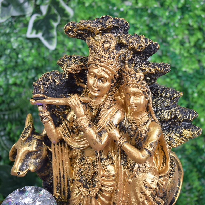 Fantana arteziana, Feng Shui, LED, pompa submersibila, Naimeed D5069, 26x26x41cm Fantana arteziana, Feng Shui, LED, pompa submersibila, Naimeed D5069, 26x26x41cm