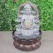 Fantana arteziana, Feng Shui, LED, pompa submersibila, Naimeed D5070, 26x26x37cm
