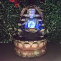 Fantana arteziana, Feng Shui, LED, pompa submersibila, Naimeed D5070, 26x26x37cm Fantana arteziana, Feng Shui, LED, pompa submersibila, Naimeed D5070, 26x26x37cm