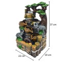 Fantana arteziana, LED, pompa submersibila, Naimeed D5110, 22x19x37cm