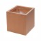 Ghiveci ecologic, Eco-friendly, Naimeed D6345, Mic, din materiale minerale, Maro, 30x30x30cm