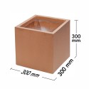 Ghiveci ecologic, Eco-friendly, Naimeed D6345, Mic, din materiale minerale, Maro, 30x30x30cm Ghiveci ecologic, Eco-friendly, Naimeed D6345, Mic, din materiale minerale, Maro, 30x30x30cm
