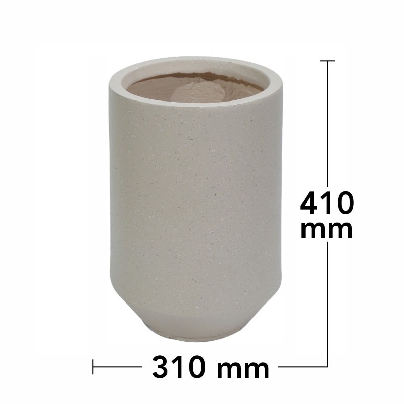Ghiveci ecologic, Eco-friendly, Naimeed D6352, Mediu, din materiale minerale, Crem, 41x31x31cm Ghiveci ecologic, Eco-friendly, Naimeed D6352, Mediu, din materiale minerale, Crem, 41x31x31cm