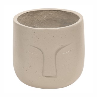 Ghiveci ecologic, Eco-friendly, Naimeed D6353, Mare, din materiale minerale, Crem, 38x34x34cm Ghiveci ecologic, Eco-friendly, Naimeed D6353, Mare, din materiale minerale, Crem, 38x34x34cm