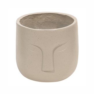 Ghiveci ecologic, Eco-friendly, Naimeed D6353, Mic, din materiale minerale, Crem, 28x25x25cm Ghiveci ecologic, Eco-friendly, Naimeed D6353, Mic, din materiale minerale, Crem, 28x25x25cm
