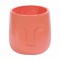 Ghiveci ecologic, Eco-friendly, Naimeed D6355, Mare, din materiale minerale, Portocaliu, 38x34x34cm