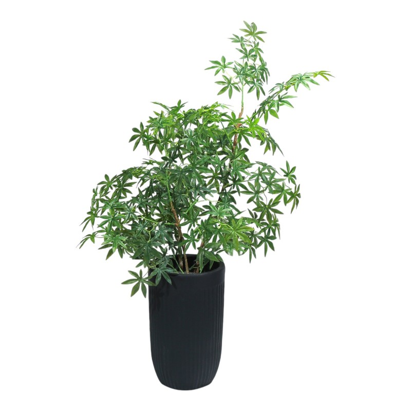 Ghiveci ecologic, Eco-friendly, Naimeed D6359, Mediu, din materiale minerale, Negru, 44x32x32cm Ghiveci ecologic, Eco-friendly, Naimeed D6359, Mediu, din materiale minerale, Negru, 44x32x32cm