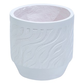 Ghiveci ecologic, Eco-friendly, Naimeed D6360, Mare, din materiale minerale, Alb, 40x39x39cm Ghiveci ecologic, Eco-friendly, Naimeed D6360, Mare, din materiale minerale, Alb, 40x39x39cm