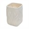 Ghiveci ecologic, Eco-friendly, Naimeed D6369, Mic, din materiale minerale, Crem, 36x25,5x25,5cm