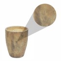 Ghiveci ecologic, Eco-friendly, Naimeed D6371, Mic, din materiale minerale, Maro, 32x26x26cm
