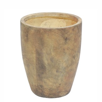 Ghiveci ecologic, Eco-friendly, Naimeed D6371, Mic, din materiale minerale, Maro, 32x26x26cm