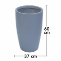 Ghiveci ecologic, Eco-friendly, Naimeed D6372, Mare, din materiale minerale, Gri, 60x37x37cm Ghiveci ecologic, Eco-friendly, Naimeed D6372, Mare, din materiale minerale, Gri, 60x37x37cm
