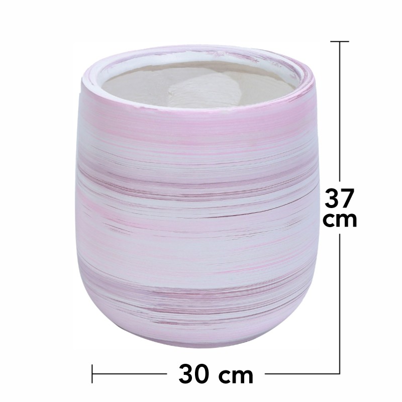 Ghiveci ecologic, Eco-friendly, Naimeed D6377, Mediu, din materiale minerale, Roz, 37x30x30cm Ghiveci ecologic, Eco-friendly, Naimeed D6377, Mediu, din materiale minerale, Roz, 37x30x30cm