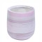 Ghiveci ecologic, Eco-friendly, Naimeed D6377, Mic, din materiale minerale, Roz, 26x23x23cm