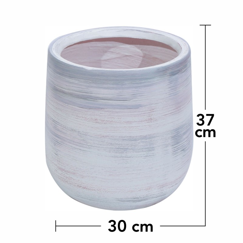 Ghiveci ecologic, Eco-friendly, Naimeed D6378, Mediu, din materiale minerale, Gri, 37x30x30cm Ghiveci ecologic, Eco-friendly, Naimeed D6378, Mediu, din materiale minerale, Gri, 37x30x30cm