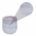 Ghiveci ecologic, Eco-friendly, Naimeed D6378, Mic, din materiale minerale, Gri, 26x23x23cm