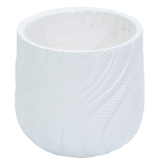 Ghiveci ecologic, Eco-friendly, Naimeed D6379, Mare, din materiale minerale, Alb, 42x45x45cm Ghiveci ecologic, Eco-friendly, Naimeed D6379, Mare, din materiale minerale, Alb, 42x45x45cm