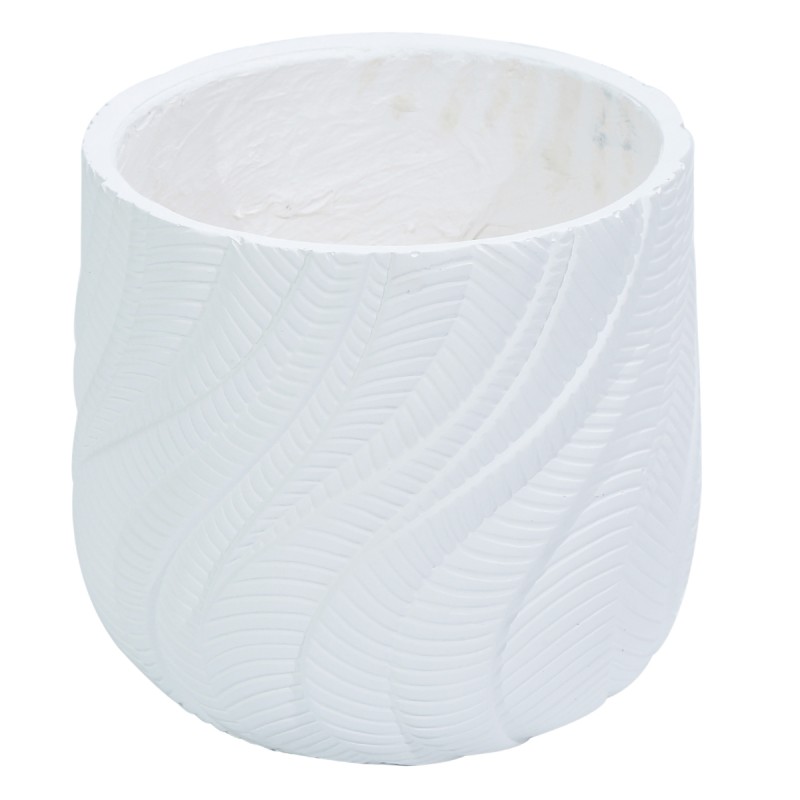 Ghiveci ecologic, Eco-friendly, Naimeed D6379, Mare, din materiale minerale, Alb, 42x45x45cm Ghiveci ecologic, Eco-friendly, Naimeed D6379, Mare, din materiale minerale, Alb, 42x45x45cm