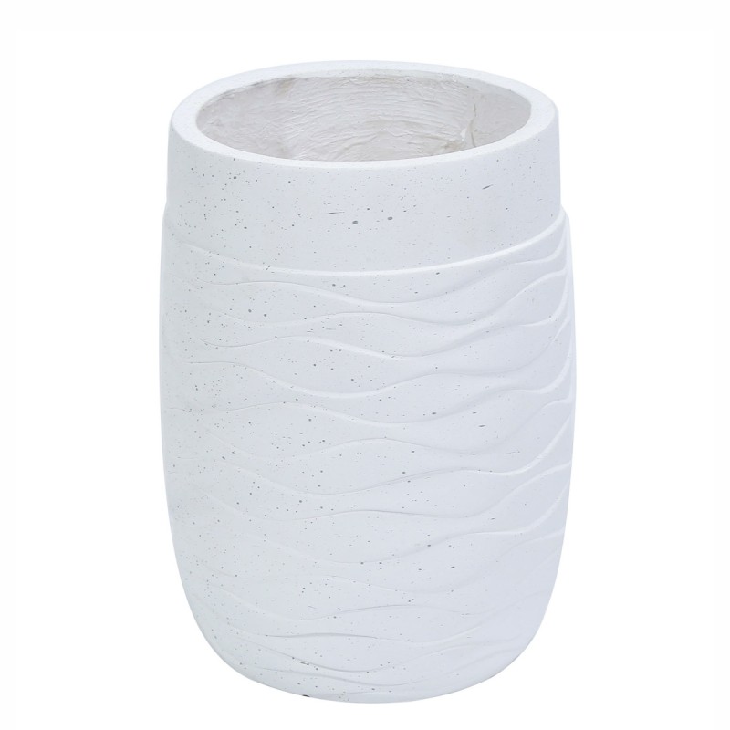Ghiveci ecologic, Eco-friendly, Naimeed D6382, Mediu, din materiale minerale, Alb, 41,5x29x29cm Ghiveci ecologic, Eco-friendly, Naimeed D6382, Mediu, din materiale minerale, Alb, 41,5x29x29cm