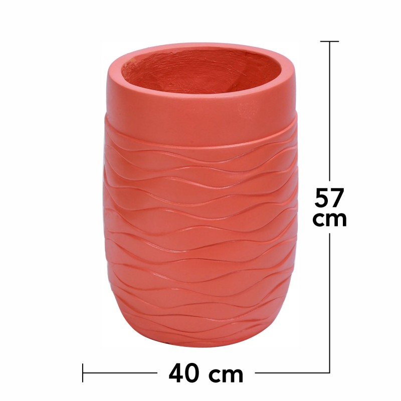 Ghiveci ecologic, Eco-friendly, Naimeed D6383, Mare, din materiale minerale, Caramiziu, 57x40x40cm Ghiveci ecologic, Eco-friendly, Naimeed D6383, Mare, din materiale minerale, Caramiziu, 57x40x40cm
