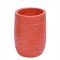 Ghiveci ecologic, Eco-friendly, Naimeed D6383, Mic, din materiale minerale, Caramiziu, 30x21x21cm